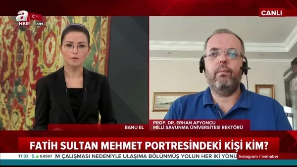 Fatih Sultan Mehmet portresindeki kişi kim? Tablodaki kişi şehzade Cem Sultan mı? | Video