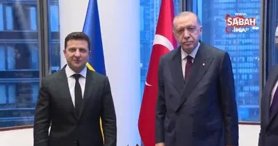Başkan Erdoğan, Ukrayna Devlet Başkanı ile görüştü | Video