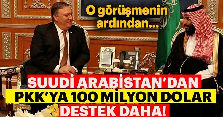 Suudi Arabistan’dan ABD-YPG/PKK işbirliğine 100 milyon dolar daha