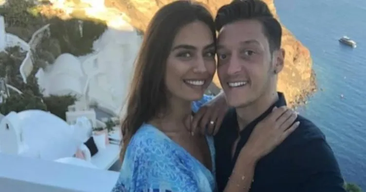 Mesut Özil’den Amine Gülşe’ye 15 milyon TL’lik düğün hediyesi