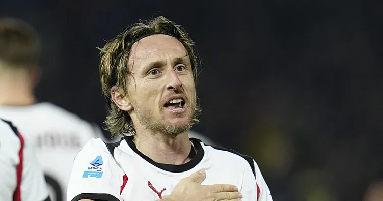 Milan’a galibiyeti Luka Modric getirdi!