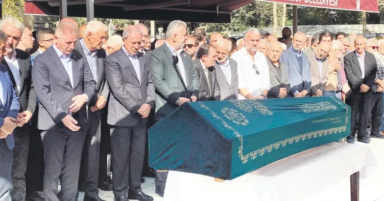 Kısakürek’in oğluna veda