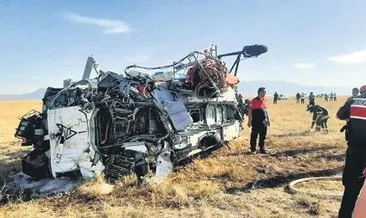 Helikopter düştü: 2 ölü, 5 yaralı
