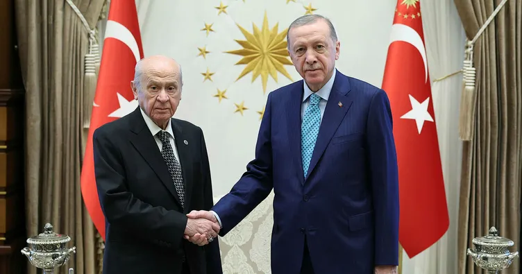 Başkan Erdoğan Bahçeli’yi kabul etti