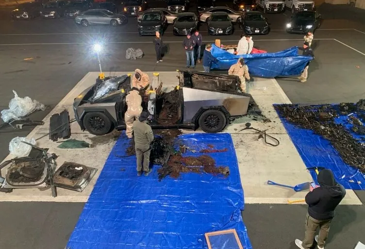 Trump’ın otel saldırısında yeni detay! Terör saldırısının ardından yapay zeka çıktı: Tesla’yı böyle patlatmışlar!