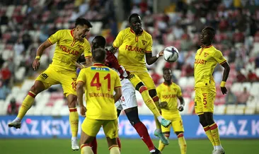 Sivasspor-Göztepe maçında kazanan yok!