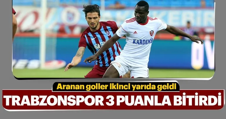 Trabzonspor, Spor Toto Süper Lig’i galibiyetle tamamladı