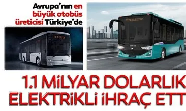 Türkiye elektrikli otobüste de iddialı