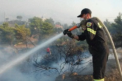 Komşuda yangın