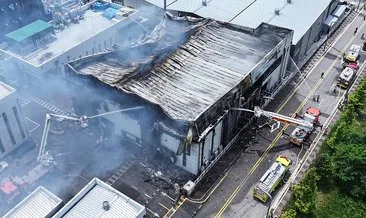 Güney Kore’de fabrika felaketi! 20 kişi yanarak can verdi