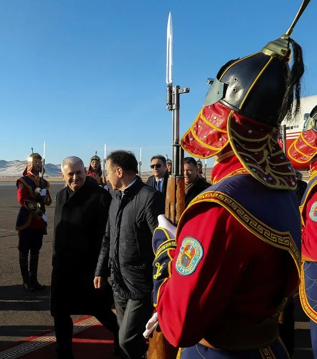 Başbakan Binali Yıldırım’ın Moğolistan ziyaretinden yansıyan kareleri