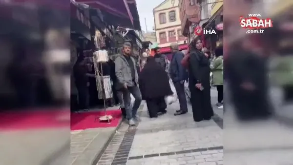 Fatih’te tartıştığı çarşaflı kadını yerde sürükleyen şüpheliye 3 yıla kadar hapis talebi | Video