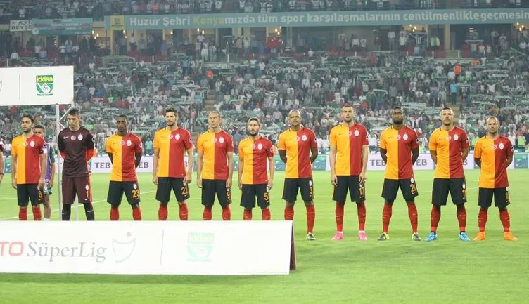 Torku Konyaspor - Galatasaray maçından kareler