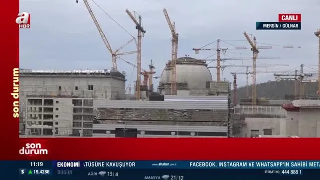 AKKUYU NGS'de nükleer yakıt dönemi başlıyor! Tek başına İstanbul'un elektriğini karşılayabilecek | Video
