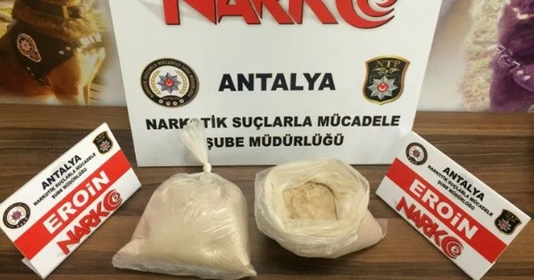 Antalya’da uyuşturucu operasyonu: 1 tutuklama