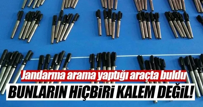 Konya’da jandarmadan suikast tipi kalem tabanca operasyonu