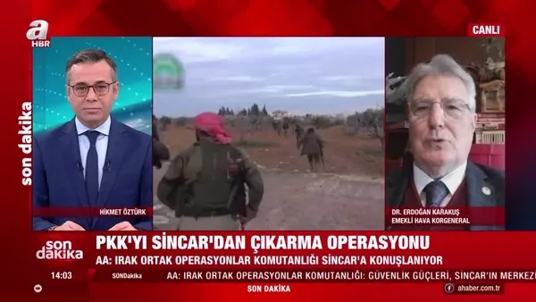 PKK'yı Sincar'dan çıkarma operasonu başladı! Operasyonun önemi ne? Erdoğan Karakuş A Haber'de yorumladı | Video