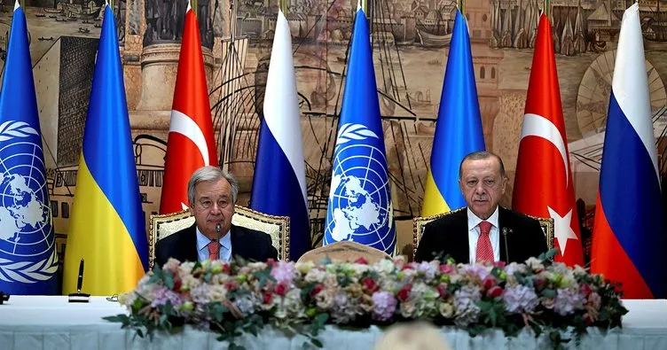 SON DAKİKA HABERİ | Tahıl koridoru için imzalar atıldı: Başkan Erdoğan duyurdu! Denetim İstanbul’da olacak