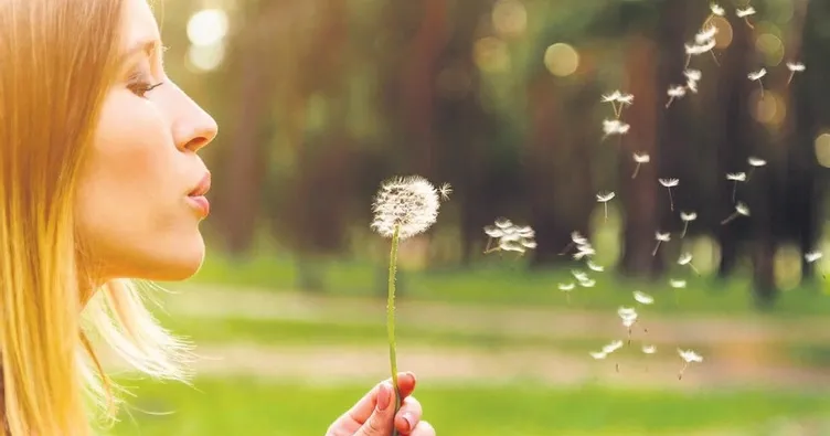 Bahardan önce alerjisi geldi