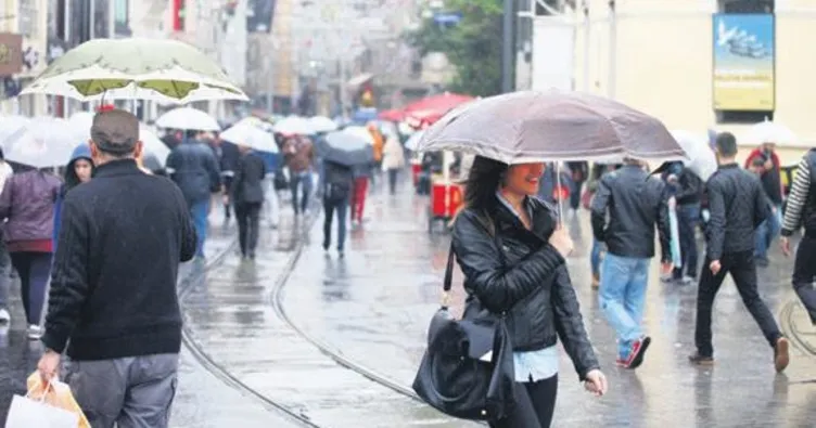 Sonbahar yağmurla geliyor sıcaklık 6-7 derece düşecek
