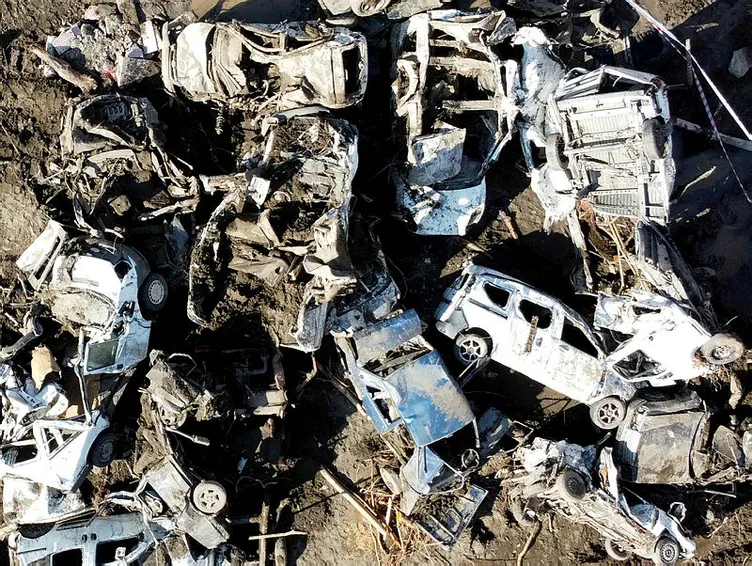 Kastamonu Bozkurt'ta acının fotoğrafı! Sular çekilince facianın boyutu ortaya çıktı