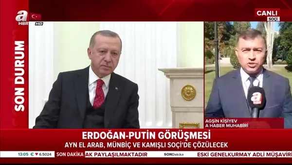 Cumhurbaşkanı Erdoğan Rusya'nın Soçi kentine geldi