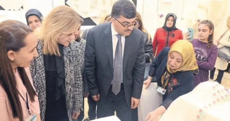 Gaziantep’te Hanım Eller sergisi açıldı