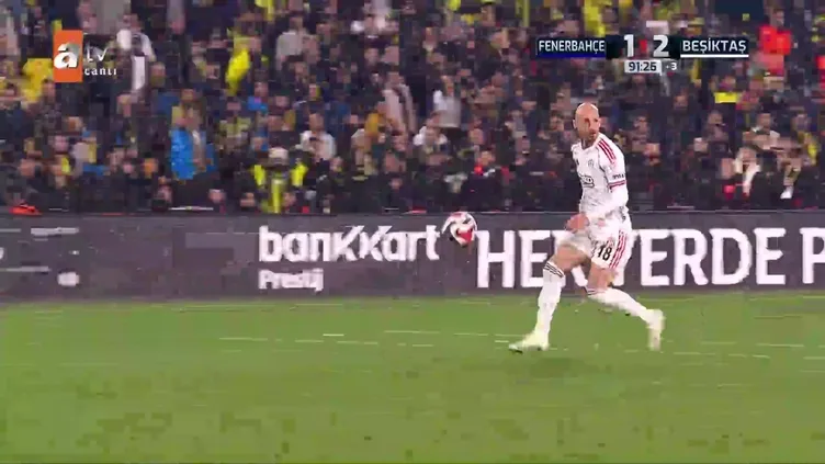 GOL | Fenerbahçe 1-2 Beşiktaş