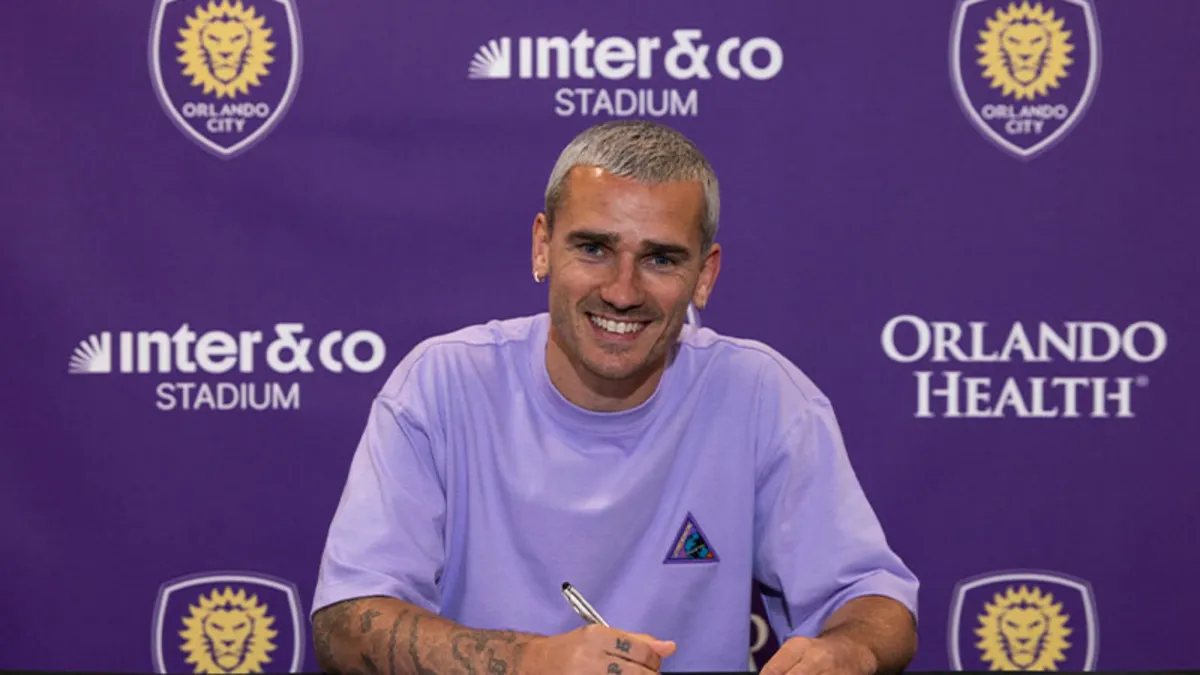 Antoine Griezmann, Orlando City’e imza attı! Antoine Griezmann, Orlando City’e imza attı!