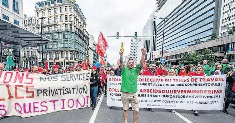 Brüksel’de grev nedeniyle uçuşlar iptal