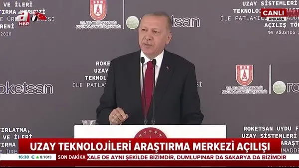 Son dakika haberi | Cumhurbaşkanı Erdoğan'dan flaş açıklama! Milli uzay denemelerimiz başlıyor | Video