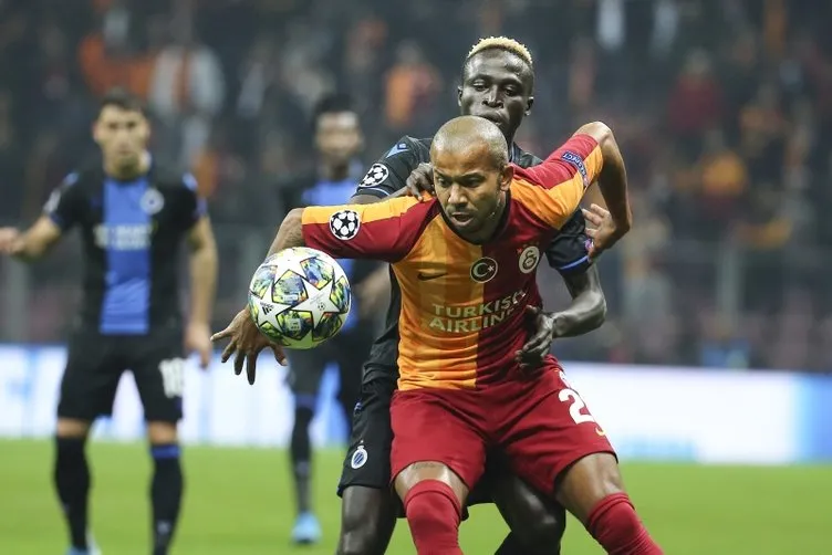 Galatasaray - Club Brugge maçından kareler