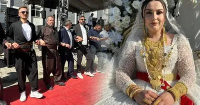 Aşiret düğününde servet saçtılar: Kilolarca altın, milyonlarca lira toplandı!
