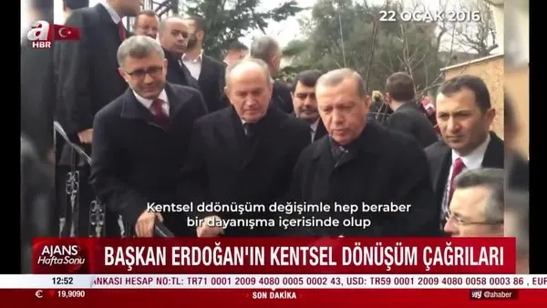 Başkan Erdoğan kentsel dönüşümle ilgili neler söyledi? | Video
