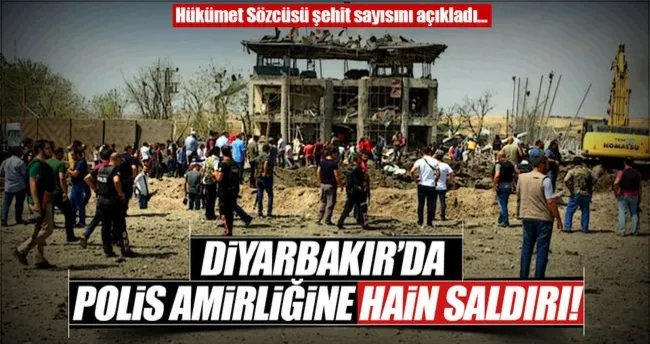 Diyarbakır’da büyük patlama