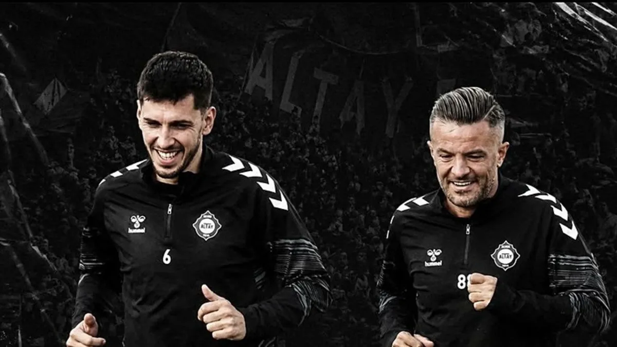 Altay'dan kaptanlara veda