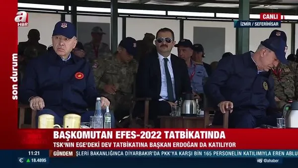 Ege'de nefes kesen tatbikat! Hedefler tam isabet vuruldu: EFES 2022 Tatbikatı'na Başkan Erdoğan ve Bahçeli de katılıyor | Video
