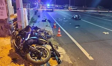 Bodrum’da iki motosiklet çarpıştı: 2 ölü #mugla