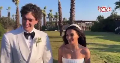 Ebru Şahin ve Cedi Osman Makedonya’da evlenmişti! Ebru Şahin ve Cedi Osman Çeşme’de düğün yaptı! | Video