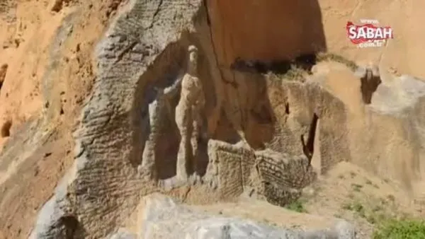 İznik'te 2000 yıllık Herkül kabartması tahrip edildi | Video