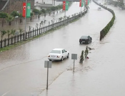 Giresun’da sel