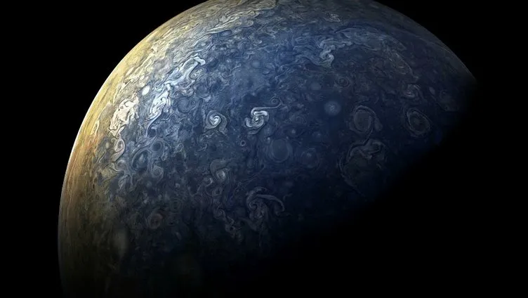 NASA; Jüpiter’in son halini paylaştı!