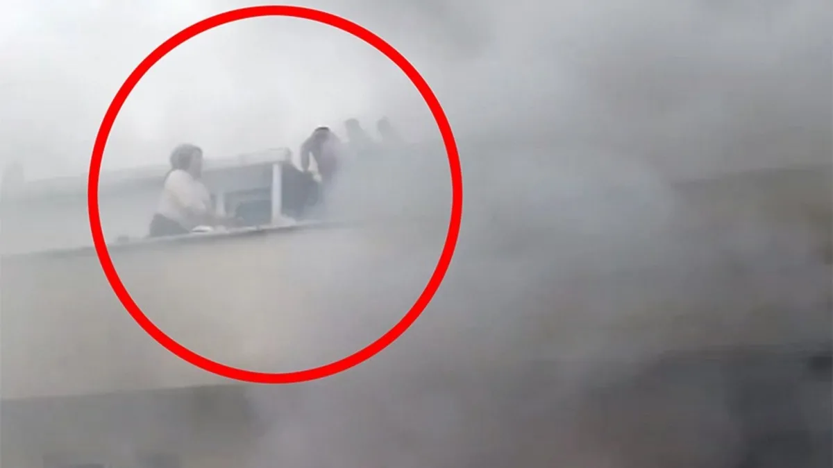 5 katlı binada yangın paniği: 12 kişi kurtarıldı 5 katlı binada yangın paniği: 12 kişi kurtarıldı