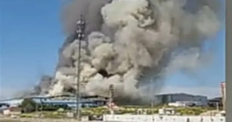 Şanlıurfa’da fabrikada yangın çıktı