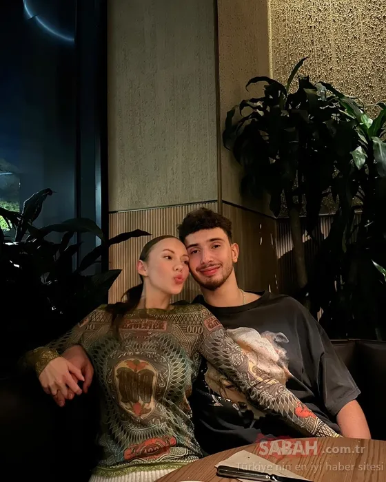 NBA All Star kadrosuna giren Alperen Şengün’ün sevgilisi Hannah Cherry hayran bırakıyor! Aşk pozları olay...