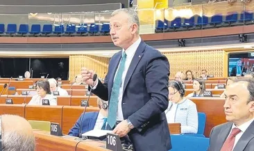 Büyükakın’dan Avrupa Konseyi’ne hukuk dersi