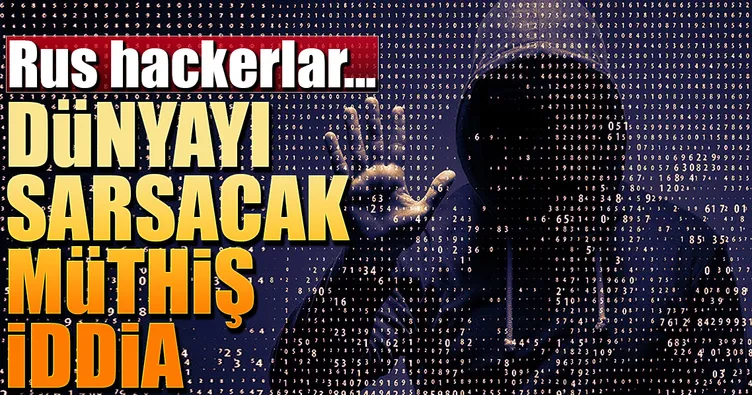 Dünyayı karıştıracak müthiş iddia