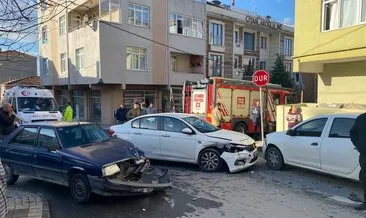 Ümraniye’de zincirleme kaza: 2 yaralı!