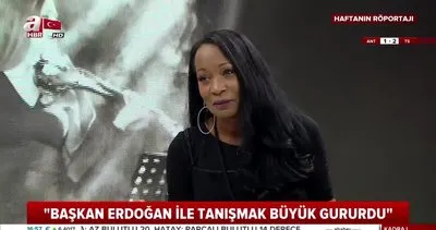 Dünyaca ünlü sanatçı Della Miles: Erdoğan gibi bir başkanınız olduğu için çok gururlanmalısınız