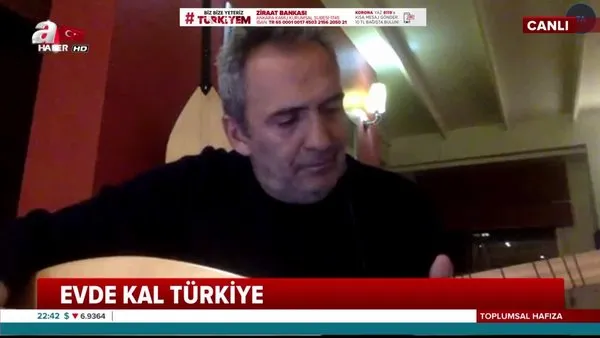Yavuz Bingöl'den canlı yayında türkü resitali | Video